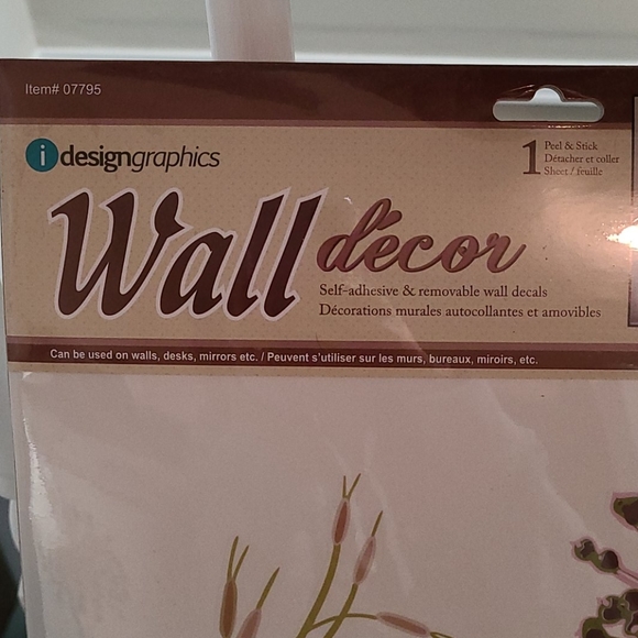 Flower self-adhesive wall decals - Picture 3 of 8